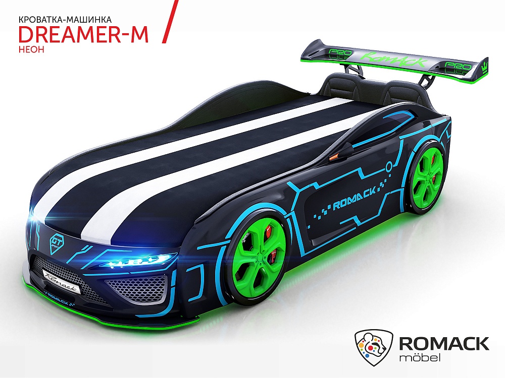 Кровать машина romack