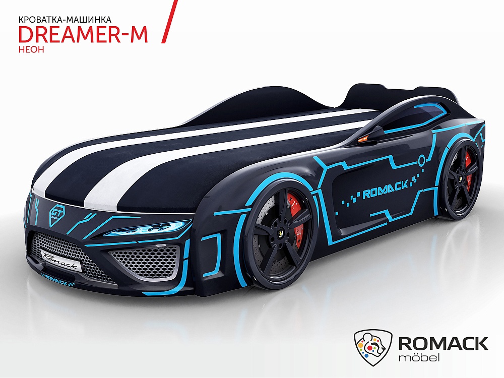 Кровать машина romack